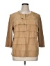 Travelers by Chico's Tan Jacket Size XL (3) - photo 1