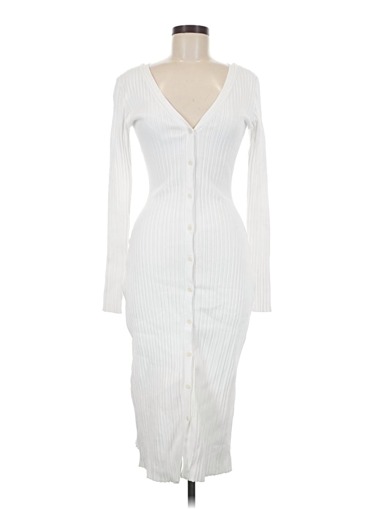 Pre-owned Lita By Ciara Casual Dress In White