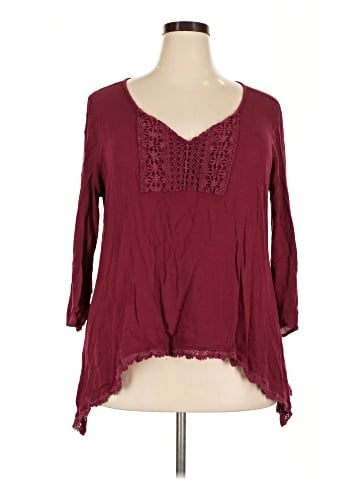 Living Doll 3/4 Sleeve Blouse (view 1)