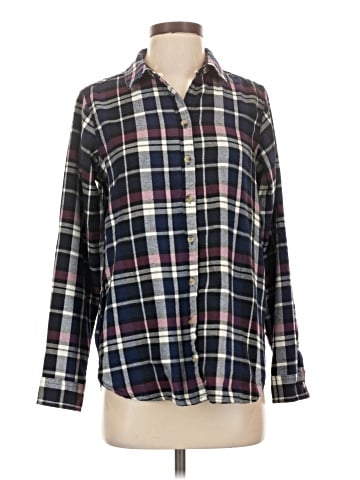 Jachs Girlfriend Long Sleeve Button-Down Shirt (view 1)