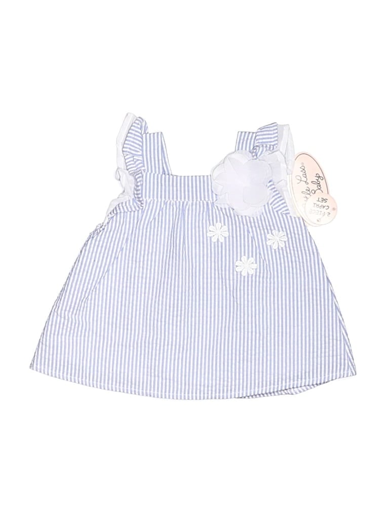 Little Lass Babies' Dress In Purple