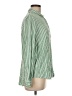 Universal Thread Stripes Green Long Sleeve Button-Down Shirt Size M - photo 4