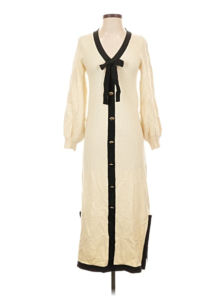 Pre-owned Able Cardigan Sweater In Ivory
