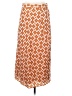 Hutch 100% Polyester Print Orange Casual Skirt Size 4 - photo 2