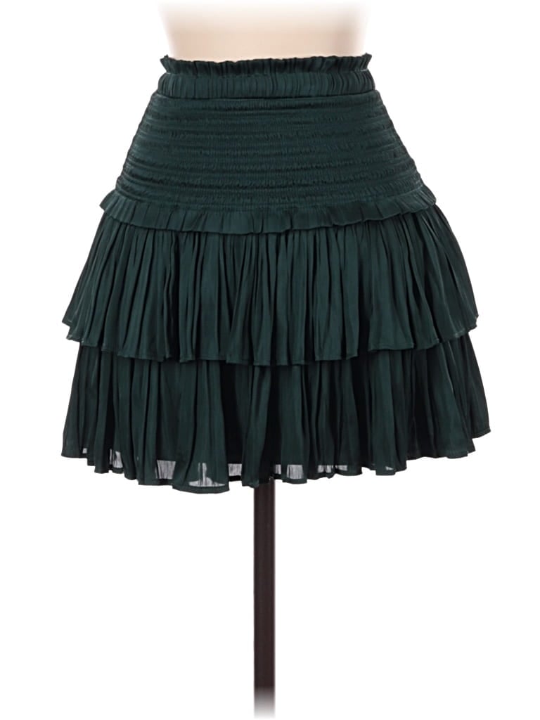 Pre-owned Reset Casual Skirt In Green