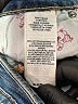 True Religion Hearts Blue Jeans Size 33 waist - photo 5