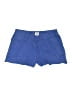 Hiho 100% Linen Solid Blue Shorts Size S - photo 1