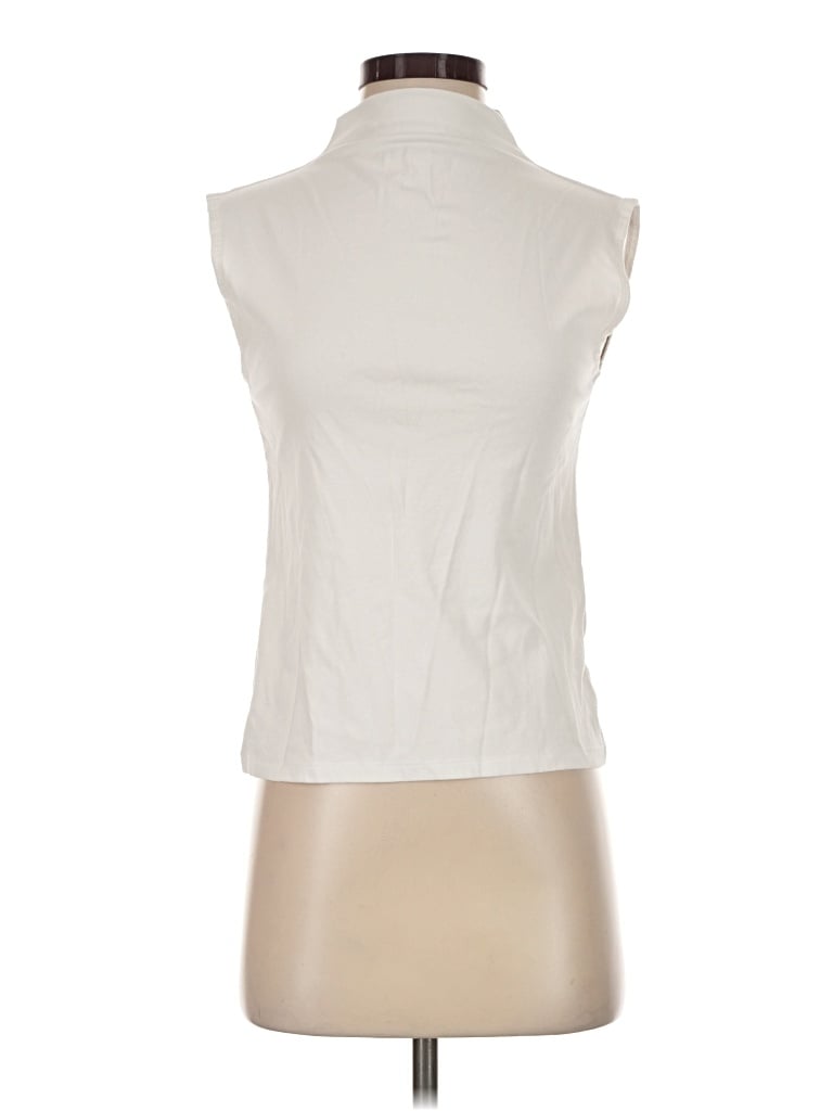 Pre-owned Free Assembly Sleeveless T-shirt In Ivory