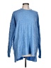 Free People Blue Pullover Sweater Size L - photo 1