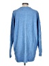 Free People Blue Pullover Sweater Size L - photo 2