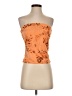 Unbranded 100% Polyester Orange Sleeveless Blouse Size S - photo 1