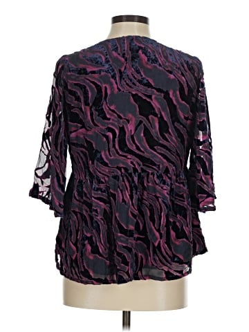 Johnny Was 3/4 Sleeve Blouse (view 2)