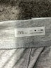 Zara Solid Gray Shorts Size 10 - photo 3