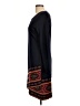 Boston Proper Graphic Black Casual Dress Size 10 - photo 5
