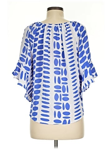 Willi Smith Short Sleeve Blouse (view 2)