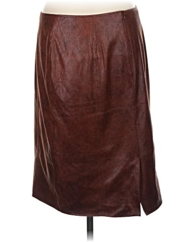 Chico's Faux Leather Skirt (view 2)