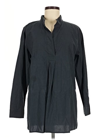 Eileen Fisher 3/4 Sleeve Button-Down Shirt (view 1)