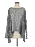 Sparkle & Fade Tweed Gray Pullover Sweater Size M - photo 1