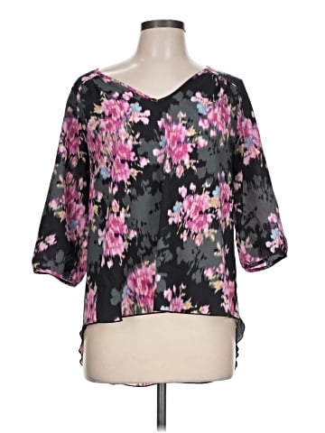 Renee C. 3/4 Sleeve Blouse (view 1)