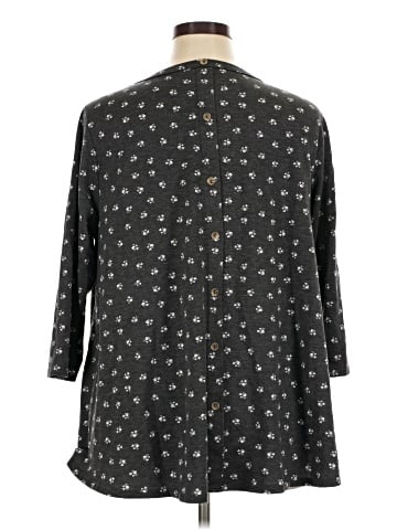 Kim & Cami 3/4 Sleeve Top (view 2)