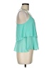 rue21 100% Polyester Teal Sleeveless Blouse Size M - photo 4