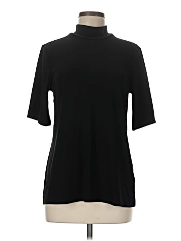 Dennis by Dennis Basso Short Sleeve Turtleneck (view 1)