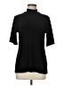Dennis by Dennis Basso Black Short Sleeve Turtleneck Size M - photo 1