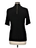 Dennis by Dennis Basso Black Short Sleeve Turtleneck Size M - photo 2