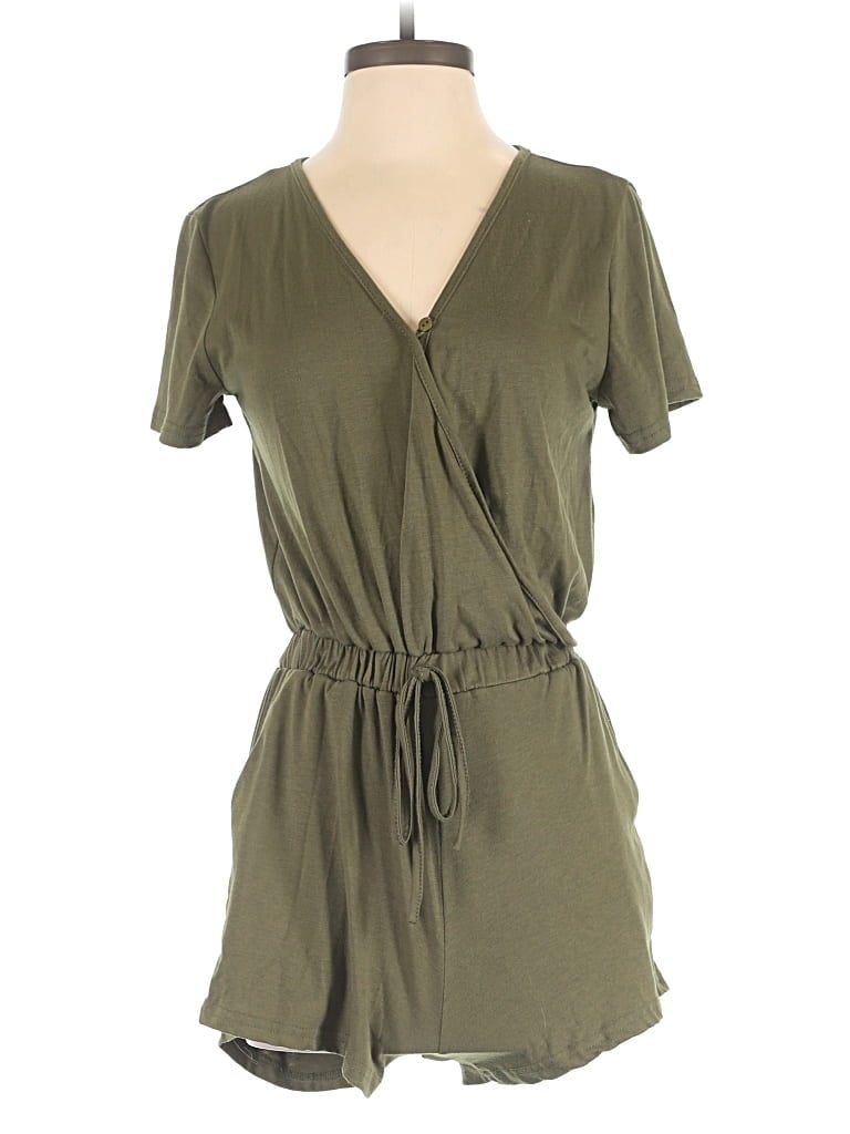 Pre-owned Unbranded Romper In Green