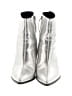 Assorted Brands Metallic Silver Ankle Boots Size 7 1/2 - photo 2