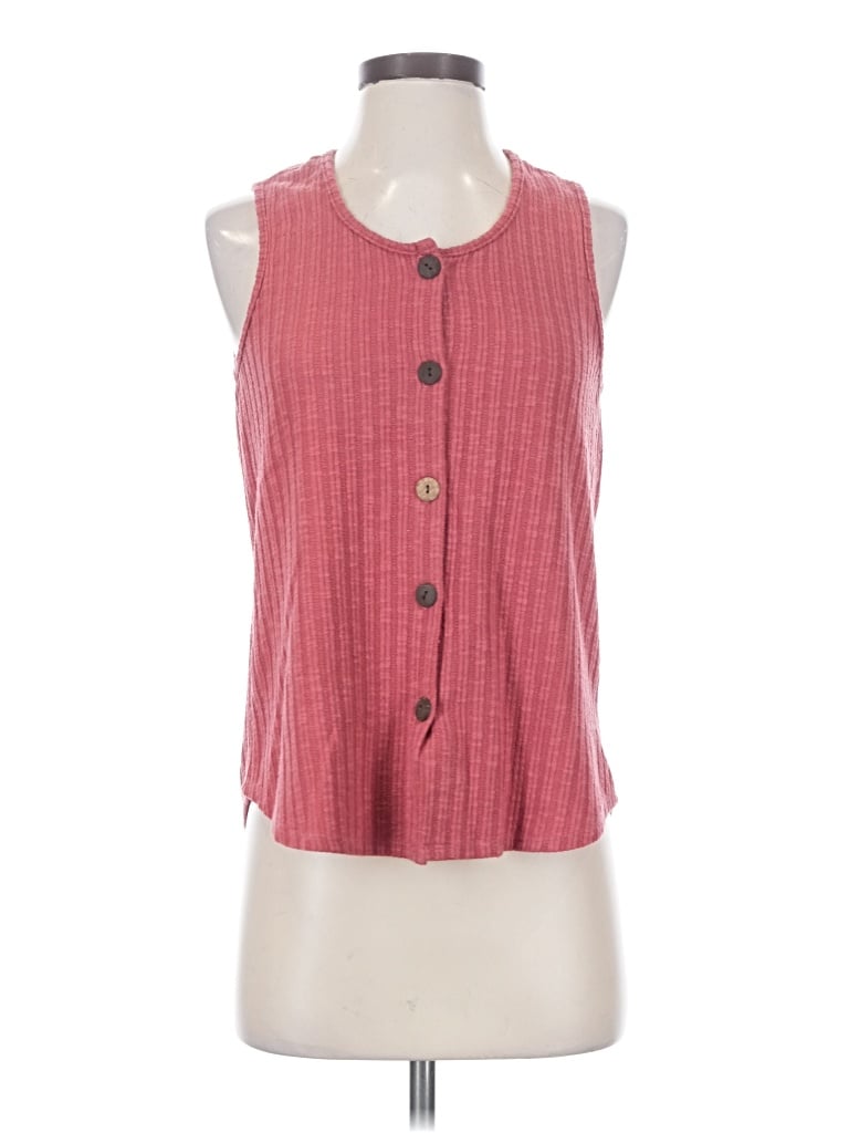 Pre-owned W5 Sleeveless Blouse In Pink
