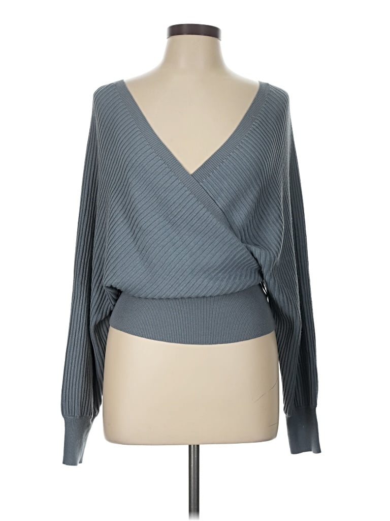 Pre-owned Love Tree Pullover Sweater In Gray