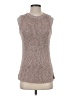 Ella Moss Tweed Brown Sweater Vest Size S - photo 1