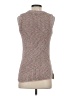 Ella Moss Tweed Brown Sweater Vest Size S - photo 2