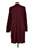 Perceptions Burgundy Casual Dress Size L - photo 2