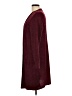 Perceptions Burgundy Casual Dress Size L - photo 5