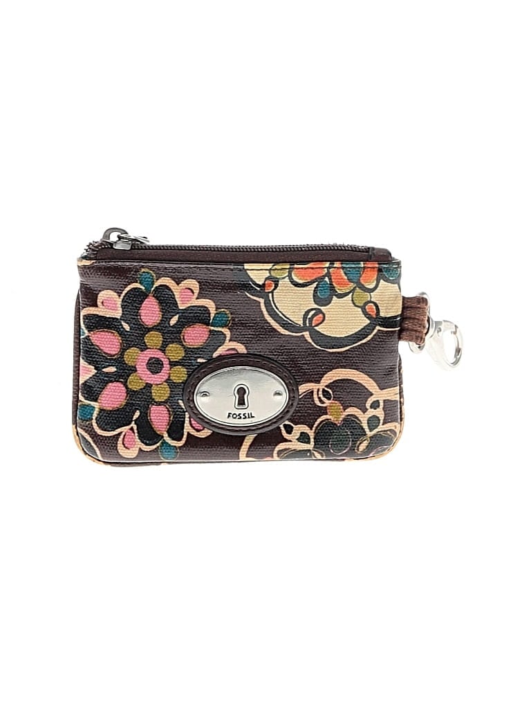 Pre-owned Fossil Coin Purse In Brown