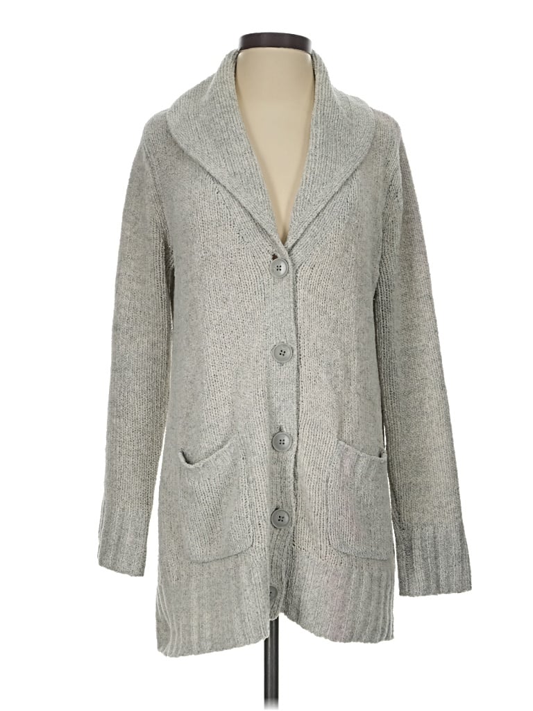 Pre-owned Merona Cardigan Sweater In Gray