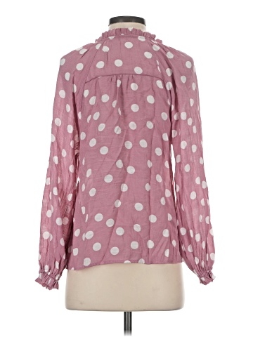 Indigo Rose Long Sleeve Blouse (view 2)