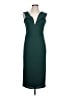 Lulus Solid Green Cocktail Dress Size L - photo 1