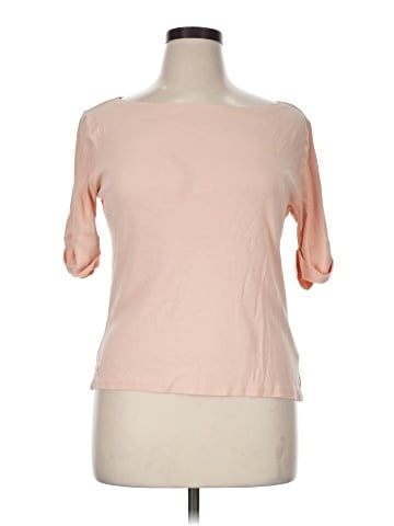 Lauren by Ralph Lauren 3/4 Sleeve T-Shirt (view 1)