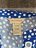MULTIPLES Polka Dots Blue 3/4 Sleeve Blouse Size S - photo 7