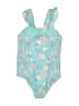 Tommy Bahama Tropical Blue One Piece Swimsuit Size 6 - photo 2