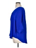 Torrid 100% Polyester Blue 3/4 Sleeve Blouse Size 1X Plus (1) - photo 5