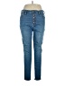 Madewell Solid Blue Jeans Size 33 waist - photo 1
