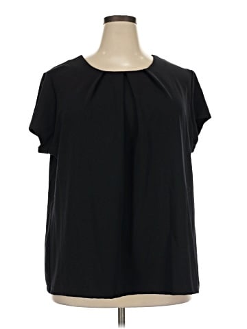 Liz Claiborne Short Sleeve Blouse (view 1)