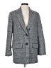 Everlane Houndstooth Plaid Gray Wool Blazer Size 2 - photo 1