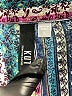 Kut from the Kloth 100% Polyester Print Blue Long Sleeve Blouse Size L - photo 7