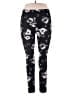 One Step Up Print Black Leggings Size 2X - photo 1