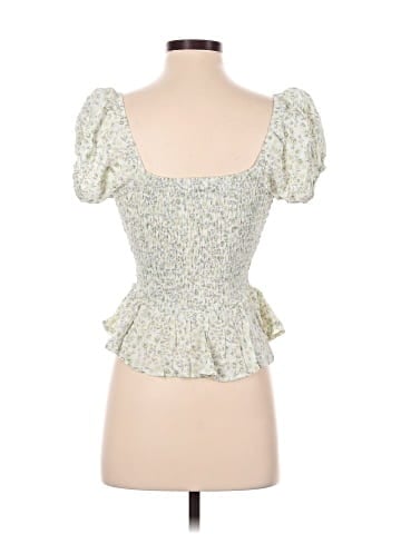 Francesca's Short Sleeve Blouse (view 2)
